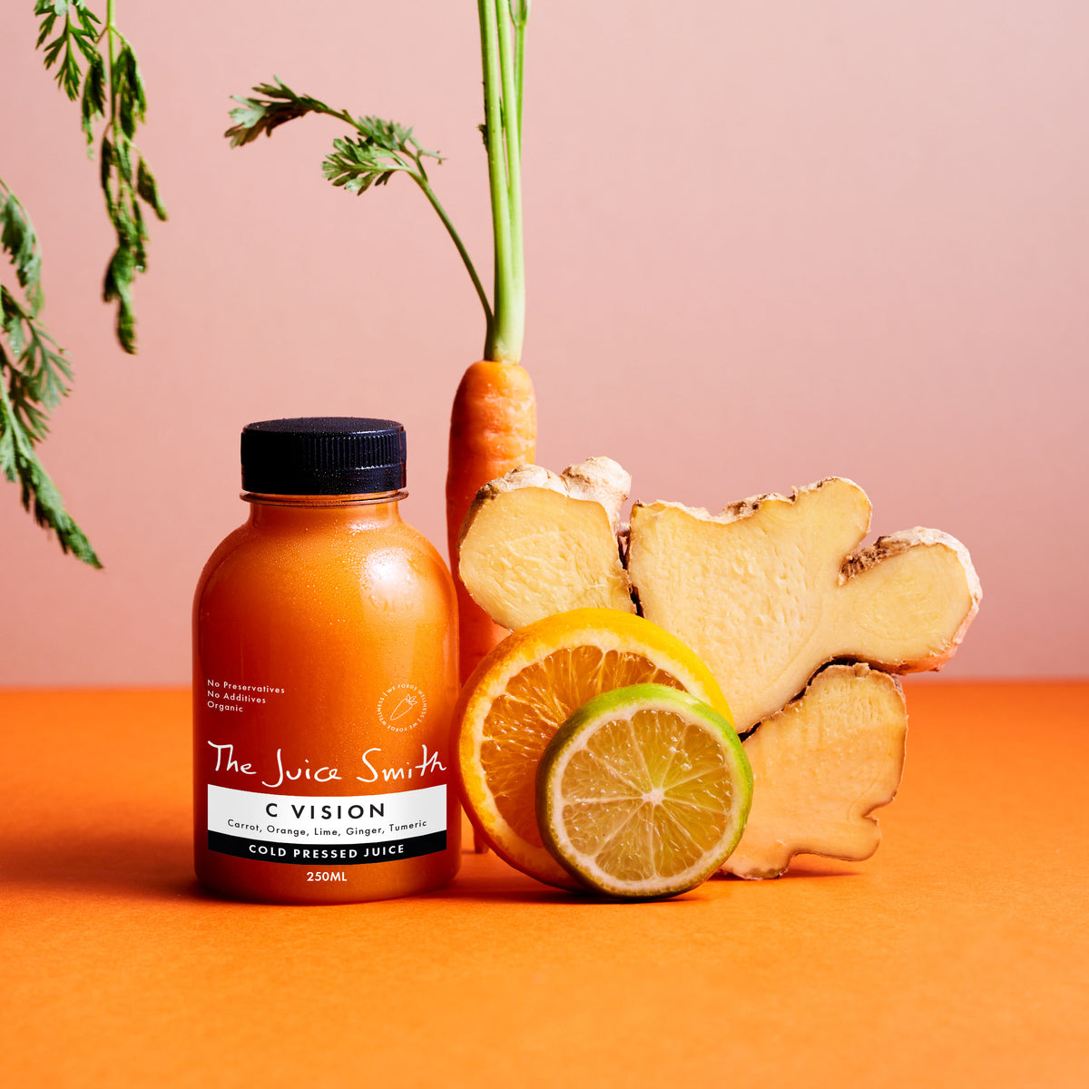 Cold Pressed Organic Orange Juice